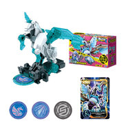 奥迪双钻（AULDEY）机甲兽神2爆裂飞车5晶码迷踪5合体玩具套装晶片夺晶变形机器人车 夺晶系列-白夜