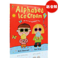 字母冰淇淋 英文原版绘本 Alphabet Ice Cream A fantastic fun-filled ABC 名家Nick Sharratt绘本吴敏兰书单经典英文字母学习书alphabet
