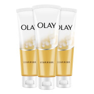 玉兰油（OLAY）玉兰油乳液洁面乳100g提亮洗面奶保湿补水洁净深层清洁男女洗面奶 乳液洁面乳100g*3