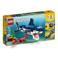乐高(LEGO)积木 Creator3合一系列 31088 深海生物 男孩女孩玩具生日礼物成人收藏