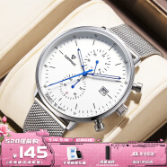 马克华菲（FAIRWHALE）手表机械风表男瑞士品质简约潮流防水夜光运动学生国表FW-5400-2生日开学礼物十大名品牌情侣手表