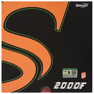 世奥得（SWORD）2000F反手专用乒乓球胶皮 风系列乒乓球拍反胶涩性套胶 反手专用_红色 单片装