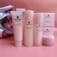 屈臣氏燕窝皙白沁润护肤品组合卸妆洁面爽肤水乳液霜精华补水 洁面+柔肌水+乳液+面霜+素颜霜