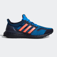 阿迪达斯 （adidas）Adidas ULTRABOOST 5 DNA 男士跑步鞋袜套贴合缓震回弹透气舒适休 蓝黑橙 GY7952 标准42码/us8.5