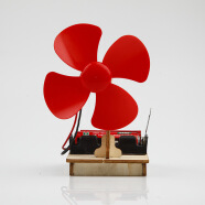 科技小制作diy电动模型中小学科学物理实验材料包stem套装小学生男女孩手工小发明玩具礼物 小电风扇A-11