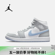 耐克（NIKE）AIR JORDAN 1 MID AJ1 女子运动鞋缓震板鞋 BQ6472-105 36.5