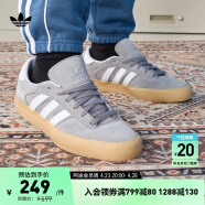 adidas MATCHBREAK SUPER经典运动滑板鞋男女阿迪达斯官方三叶草 灰/白 36(220mm) 推荐选大半码