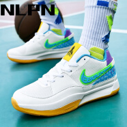 NLPN莫兰特一代篮球鞋ja 1新款低帮男女杜兰特实战战靴 莫兰特--白色 36