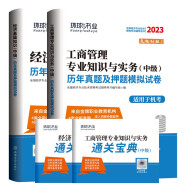 环球网校官方2023年版中级经济师考试历年真题2022题库试卷基础知识工商管理专业与实务刘艳霞全