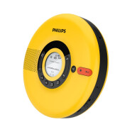 飞利浦（PHILIPS）EXP5108 CD随身听CD机U盘复读机中文显示屏可充电锂电外放多功能双向蓝牙音箱音响 黄色