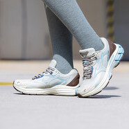 美津浓（MIZUNO）25新款山系风男女经典跑步鞋防踢保护鞋头跑鞋HALO MIX 16/云上澳白 36.5