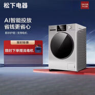 松下（Panasonic）家用全自动10公斤滚筒洗衣机洗烘干机AllF1GD1