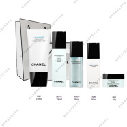 香奈儿（Chanel）山茶花护肤品补水保湿系列套装520情人节限定礼盒装 洁面+水+微精华50+乳液+面霜