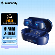 SKullcandy 骷髅头 Sesh小魔豆 TWS真无线蓝牙耳机 入耳式运动音乐耳机 任豪用过款 SESH蓝色