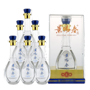 景芝景阳春 浓香型白酒整箱 山东白酒 52度 500mL 6瓶 典藏6整箱