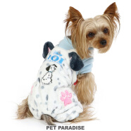 pet paradise宠物狗狗服饰101斑点狗系列春款连体裤 蓝色 DSS