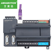 艾莫迅 兼容西门子S7-200PLC可编程控制器CPU224XP/226CN数字量模拟量国产工控板模块 【网络型】继电器214-3BD23 官方标配+PPI数据线