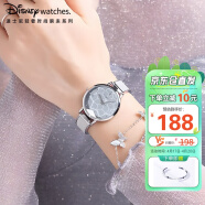 迪士尼（Disney）手表女款星空ins风少女腕表轻奢小众拼接皮链女士手表MK-11701GY1