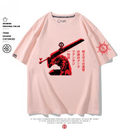 欧若梵剑风传奇Berserk烙印战士动漫周边T恤三浦健太郎男短袖上衣服 粉色1 XS 100斤以内