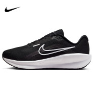 耐克NIKE跑步鞋男透气DOWNSHIFTER 13WIDE宽版运动鞋FJ1284-001黑45
