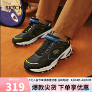 斯凯奇（Skechers）户外机能老爹鞋休闲运动鞋男237145BKYL黑色/黄色42