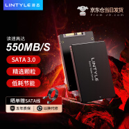 凌态SSD固态硬盘2.5英寸 SATA3.0接口台式机笔记本电脑内置硬盘128G 256G 512G 240G-SSD固态硬盘X12黑