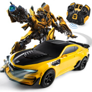 变形金刚（TRANSFORMERS）儿童玩具正版授权男孩遥控车机器人节日礼物动漫汽车模型大黄蜂