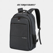 VICTORIATOURIST双肩包电脑包15.6英寸笔记本包 男防泼水双肩背包V9006黑色