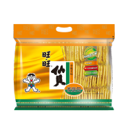 旺旺 仙贝 零食膨化食品饼干糕点  家庭装 400g