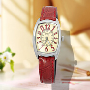 卡西欧（CASIO）ins小红表简约复古酒桶形石英小众指针腕表LTP-1208E-9B2 LTP-1208E-9B2