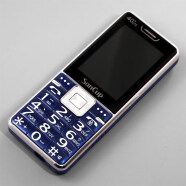 金国威新款老人手机C900黑豹4G全语音王双卡双待超长待机老年手机 蓝色 通4G