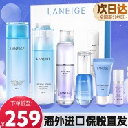 兰芝（LANEIGE）韩国套装套盒水库凝肌水乳精华护肤品提拉紧致男女士致美紧颜青春 水乳隔离6件套【滋润型】