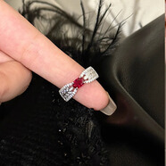 海上罗孚925银麦穗戒指女新款轻奢小众设计食指指环生日礼物送女友 925银麦穗戒指