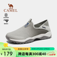 骆驼（CAMEL）2024夏季新品户外透气网面休闲鞋男女轻便防滑徒步鞋F14B303055
