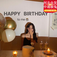 伊梦生日场景布置派对氛围背景装饰投影灯成人男女生日仪式感装扮用品 HAPPY BIRTHDAY-带电池