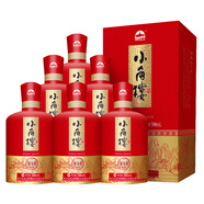 小角楼川酒 浓香型白酒 中华老字号 粮食酒 自饮宴席送礼 52度 500mL 6瓶 小角楼窖龄V10 整箱