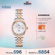 天梭（TISSOT）瑞士手表 力洛克系列腕表 钢带机械女表 T006.207.22.116.00