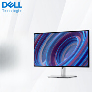 戴尔（DELL）U2723QE 27英寸4K显示器带Type-C接口显示屏 U2723QX 官方标配 黑色 U2723QE