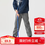 巴拉巴拉童装儿童裤子男童女童加绒长裤冬保暖运动休闲束脚裤208424108217