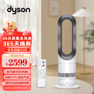 戴森 DYSON AM09 多功能无叶电风扇 冬季暖风扇 凉暖气流四季适用落地风扇  银白色