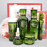 优资莱（UZERO）方旗舰优资莱套装礼盒补水保湿护肤 绿茶籽洁面 水 乳 霜 眼霜 精华