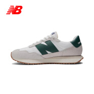 NEW BALANCE NB237系列男鞋女鞋透气情侣休闲鞋 MS237RF 绿色 36 (脚长22cm)