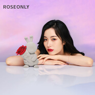 諾誓ROSEONLY【永生花】玫瑰花公仔甜心兔圣诞礼物女生送女友告白