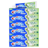 草本水晶牙膏茶香防蛀护牙龈天然多效草木强根固齿茶洁盐白牙膏 佳洁士草本水晶90g6支