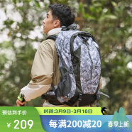 骆驼（CAMEL）户外登山包大容量轻便徒步运动旅游双肩背包旅行  雪焰灰