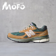 NEW BALANCENew Balance made in USA 990V3 NB复古慢跑鞋 M990WG3 棕绿 M990WG3(CR) 40.5