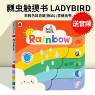 Baby Touch Rainbow 新版彩虹桥触摸书英文原版绘本 低幼儿童纸板书 Ladybird错层书 早教色彩颜色启蒙读物 触摸书 大开本