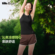 蕉下（beneunder）背心女吊带紧身速干显瘦运动可外穿打底CC957漫暮黑S