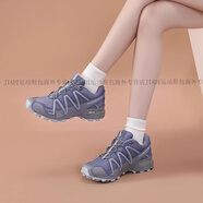 萨洛蒙（Salomon）Speedcross4户外越野骑行鞋男女运动跑鞋474699官方正品 蓝色@L47587600 保证 假一赔3 36 偏小建议拍大半码