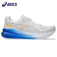 亚瑟士ASICS亚瑟士跑鞋轻量软弹透气舒适缓震运动跑步鞋NOVABLAST 5运动 1011B867-102原价1390白蓝 37